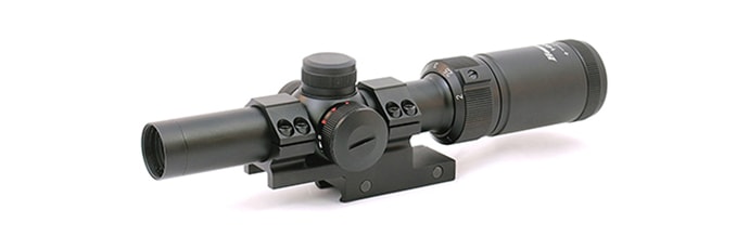 Hammers 1-4x20 Compact Short Rifle Scope