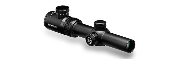 Vortex Optics Crossfire II 1-4x24mm Riflescope w V-Brite Reticle, 30mm Tube